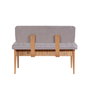 Hanah Home Vina Atlantic Soho Grey Juego de Mesa y Sillas Extensible